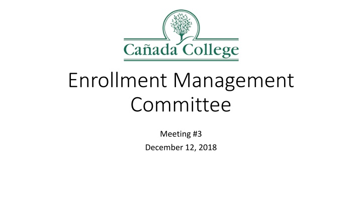 enrollment management committee n.w