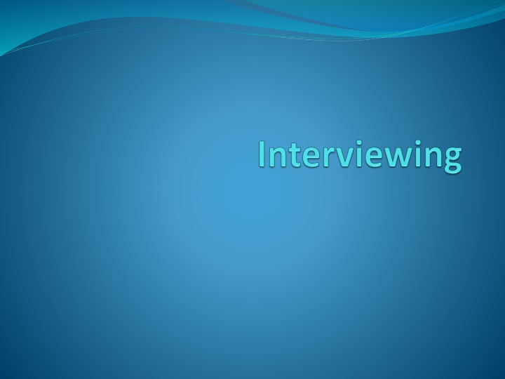 Cultural Differences Gender Differences Interview Tips: Before, During, and After