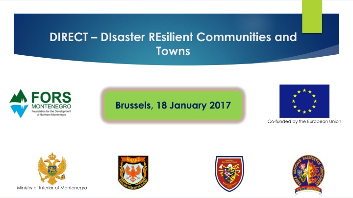 direct disaster resilient communities and towns n.w