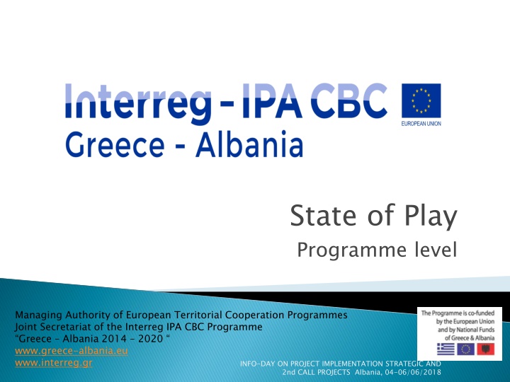 state of play programme level n.w