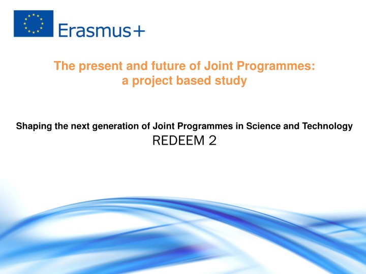 the present and future of joint programmes n.w