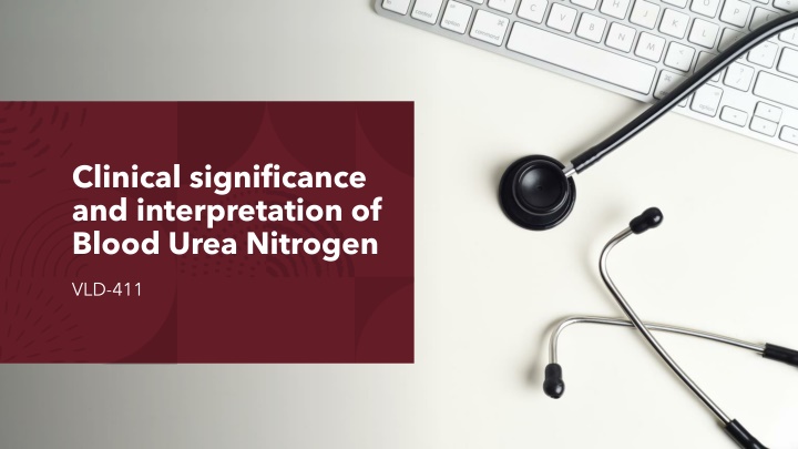 clinical significance and interpretation of blood n.w