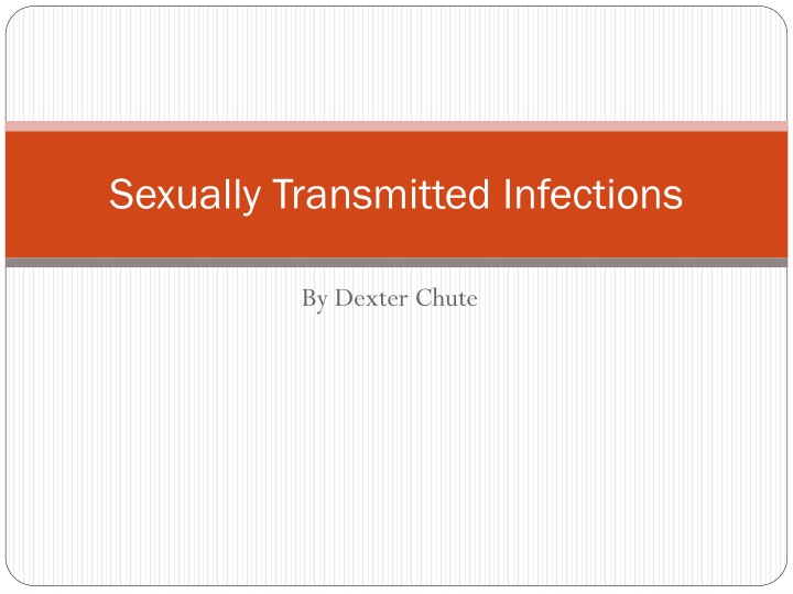 sexually transmitted infections n.w