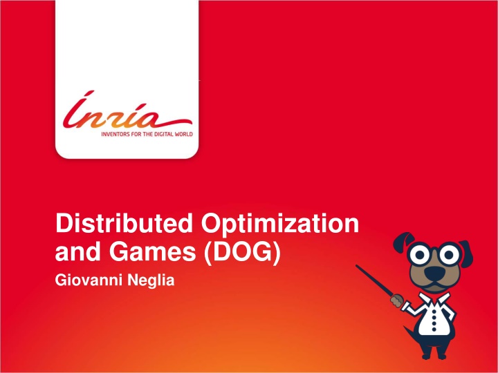 distributed optimization and games dog giovanni n.w