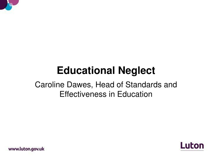 Educational Neglect