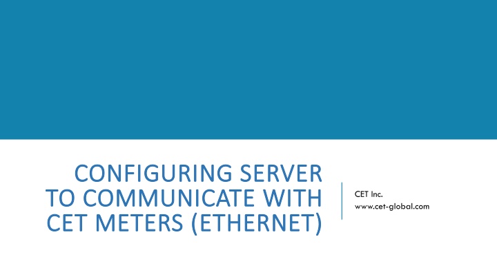 configuring server configuring server n.w