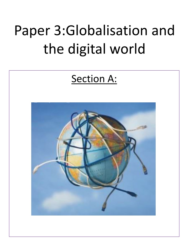 paper 3 globalisation and the digital world n.w