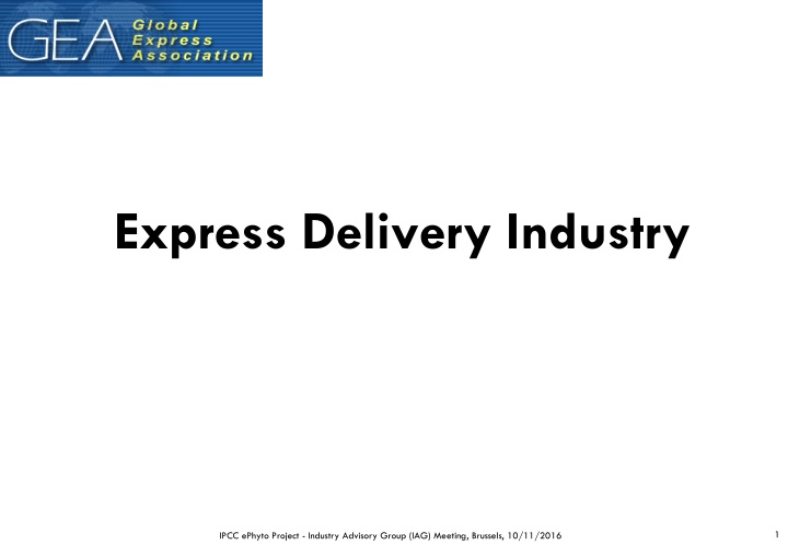 express delivery industry n.w