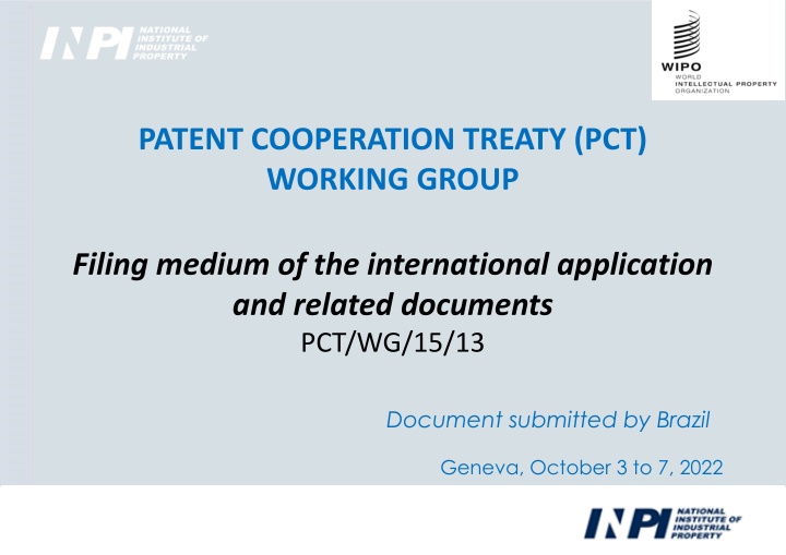 Advancing Electronic Filing in PCT: Proposed Amendment to Rule 89bis
