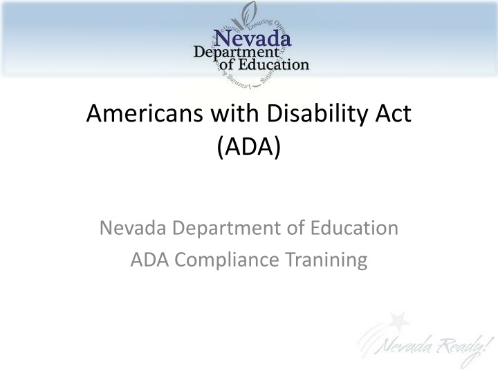 ADA Compliance Training and Accessibility Solutions