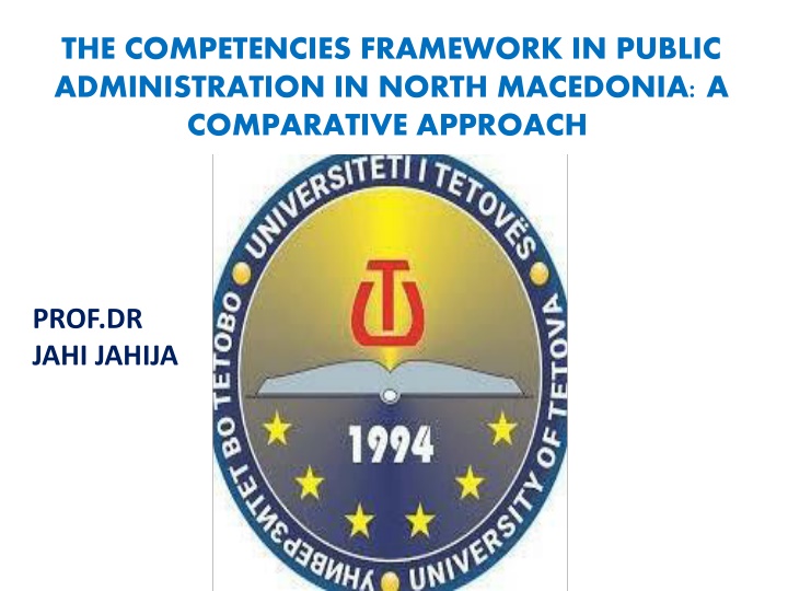 the competencies framework in public n.w