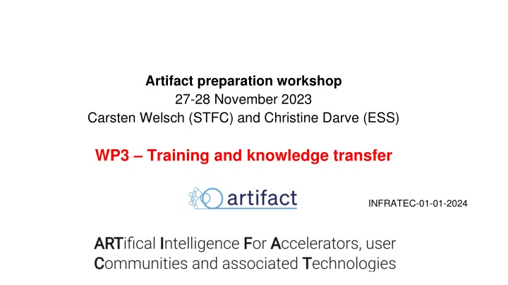 Developing Training Initiatives for AI Knowledge Transfer