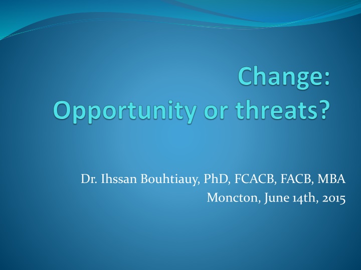 Importance of Organizational Change in Dynamic Environments