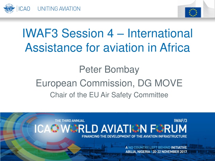 International Assistance for Aviation in Africa - Key Success Factors and Partnerships