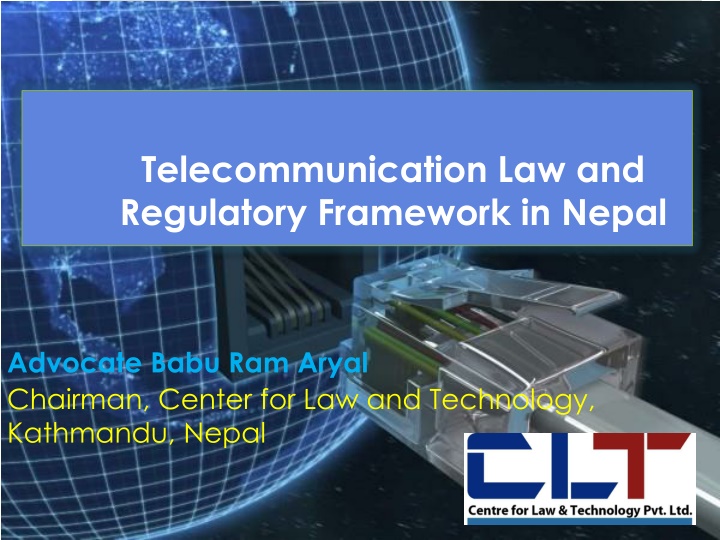 telecommunication law and regulatory framework n.w