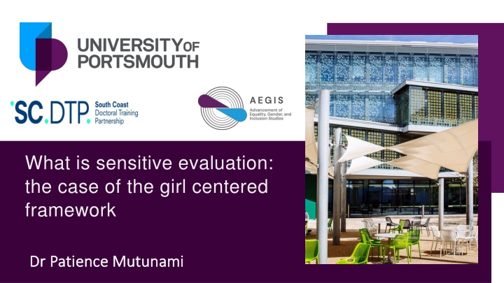 Sensitive Evaluation in the Girl-Centered Framework