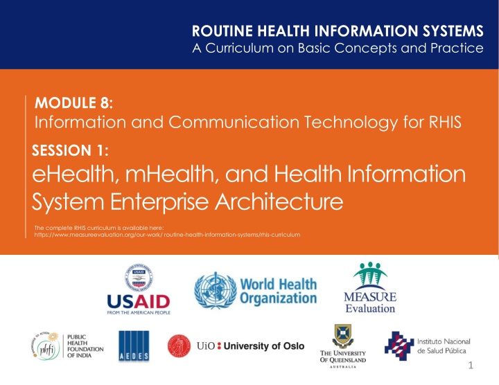 routine health information systems a curriculum n.w