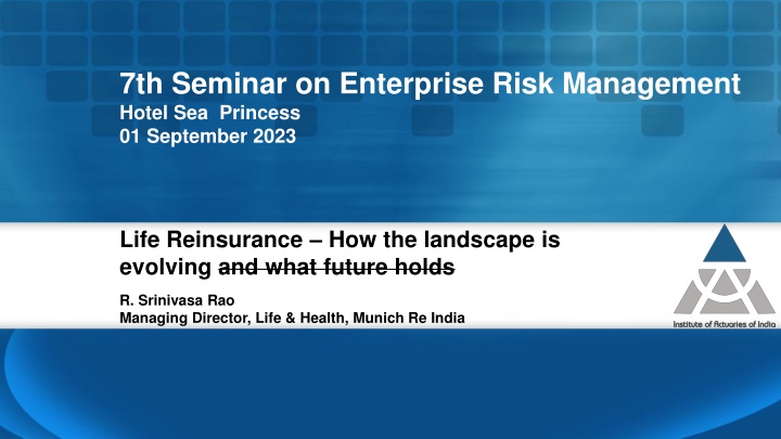 Life Reinsurance Landscape: Evolving Trends & Future Outlook