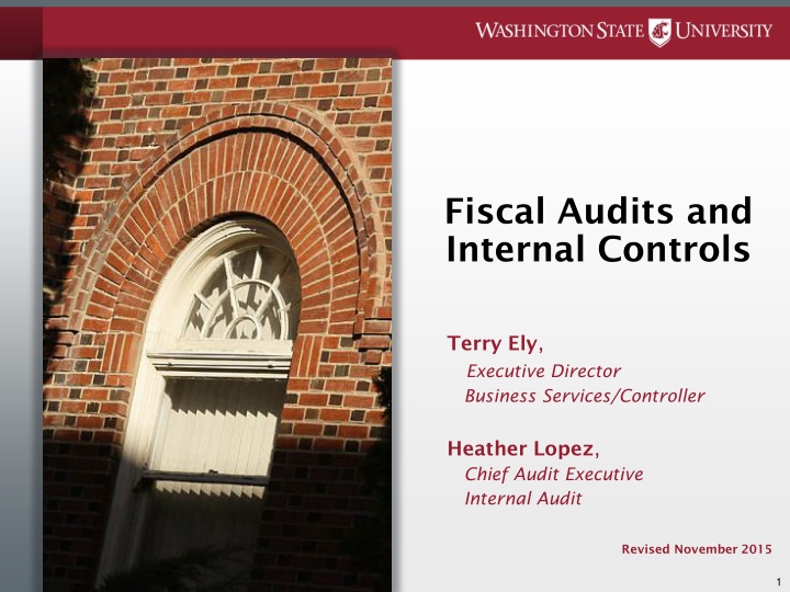 fiscal audits and internal controls n.w