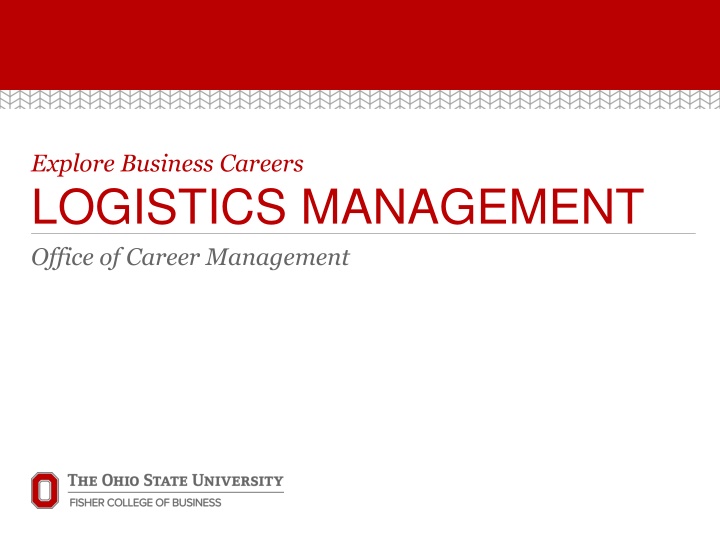 Logistics Management Overview