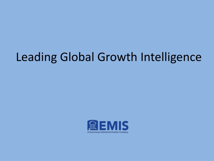 leading global growth intelligence n.w