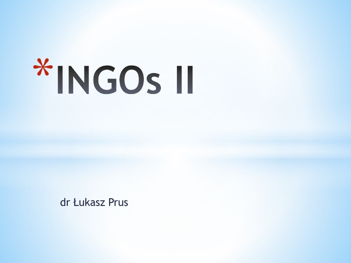HRINGOs and Their Role in Promoting Human Rights