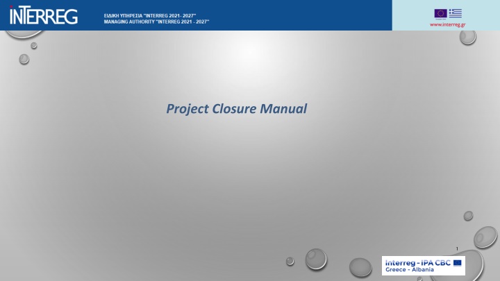Project Closure Procedures and Final Report Summary