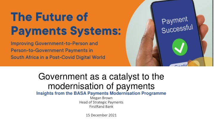 government as a catalyst to the modernisation n.w