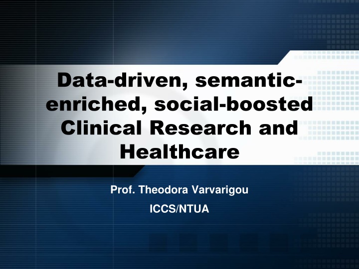 data driven semantic enriched social boosted n.w