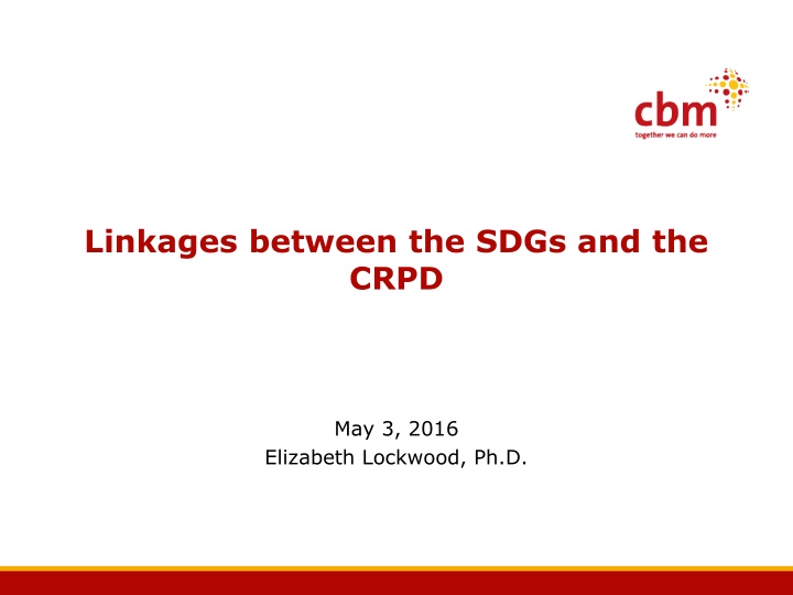Linkages Between CRPD and SDGs: An Insightful Analysis