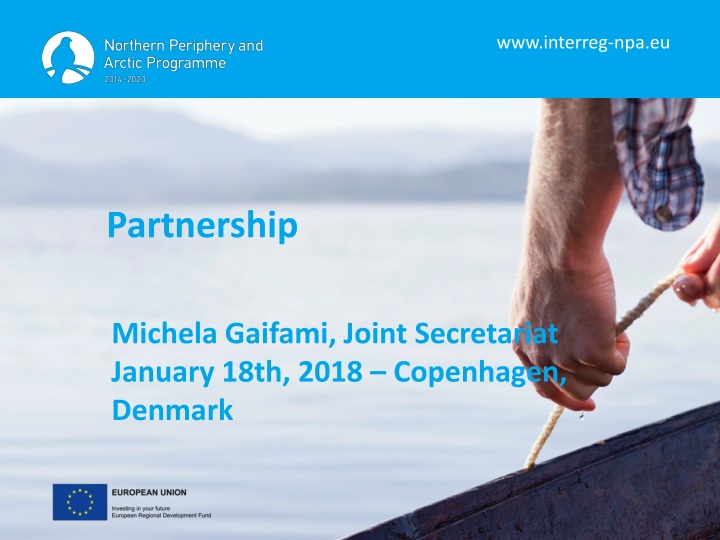Eligible Partners and Partnership Types in www.interreg-npa.eu