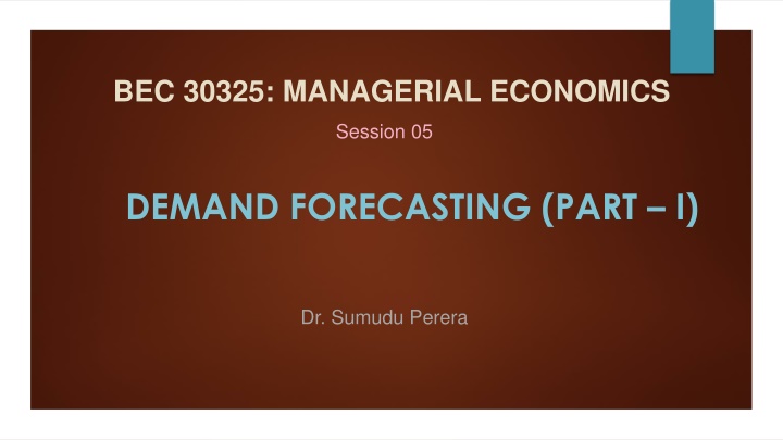 bec 30325 managerial economics n.w