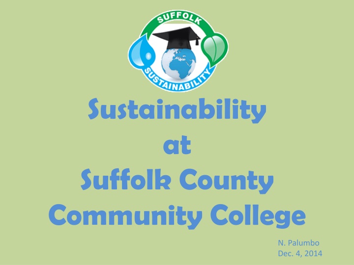 sustainability at suffolk county community college n.w