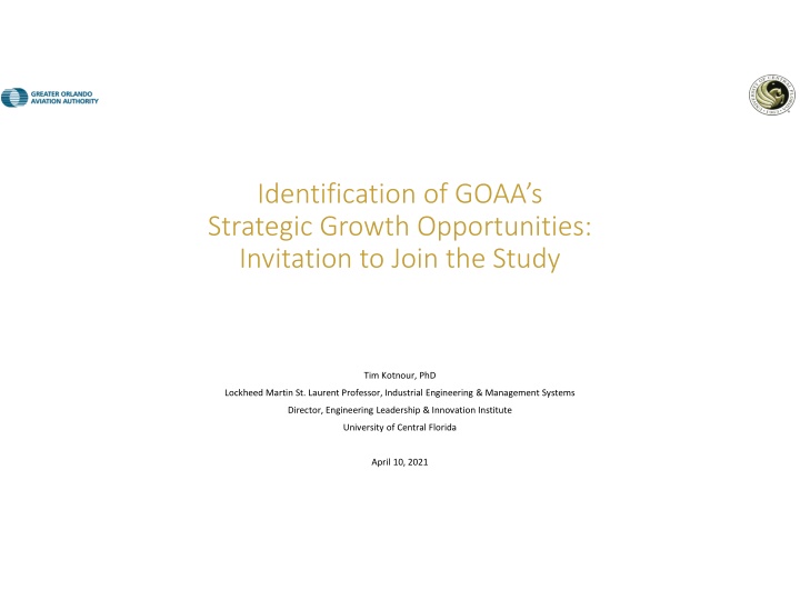 identification of goaa s strategic growth n.w