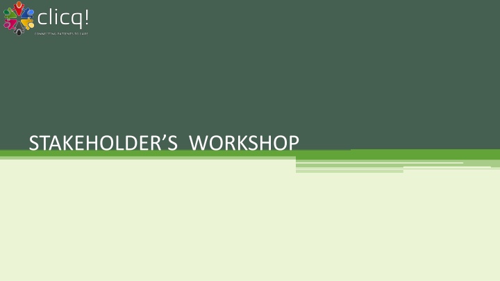 stakeholder s workshop n.w
