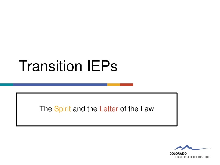 transition ieps n.w