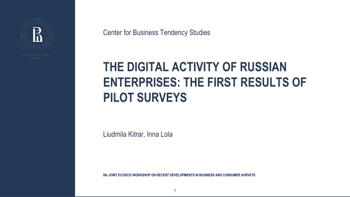 center for business tendency studies n.w