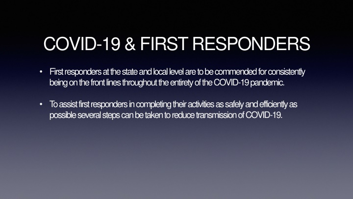 Ways to Support First Responders During COVID-19