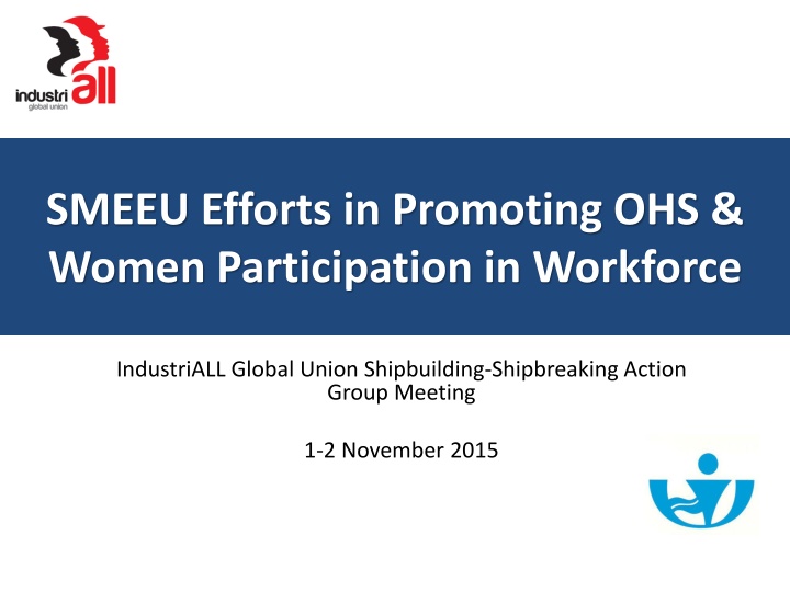 smeeu efforts in promoting ohs women n.w