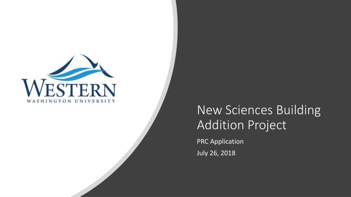 New Sciences Building Addition Project Overview