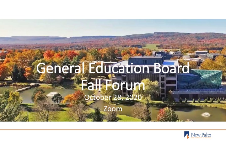 Fall Forum Capstone Assessment Overview