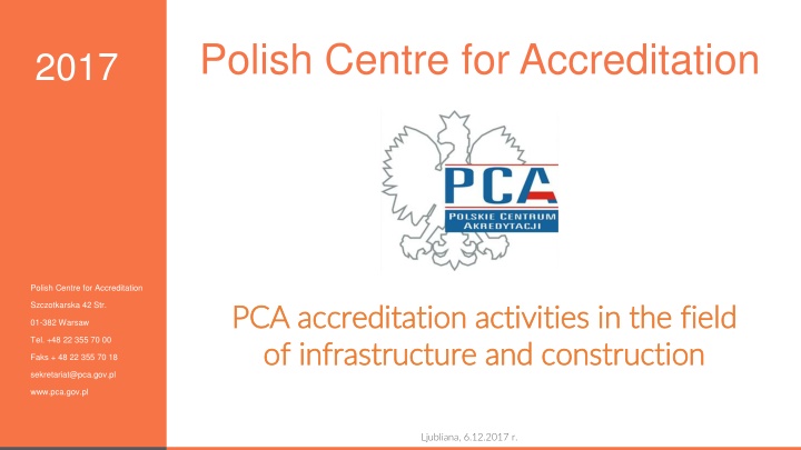 polish centre for accreditation n.w