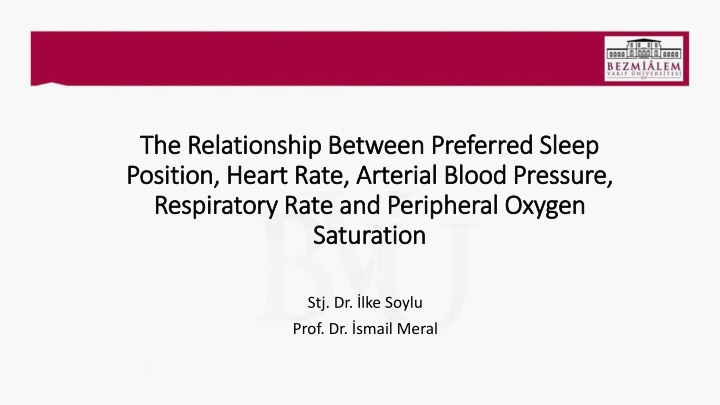 the relationship between preferred sleep n.w