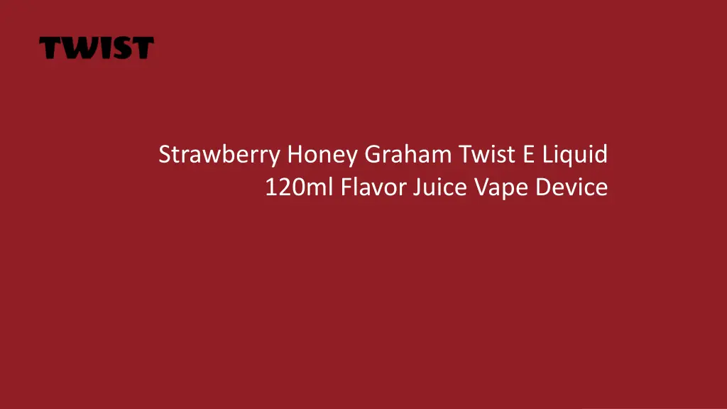 strawberry honey graham twist e liquid 120ml n.