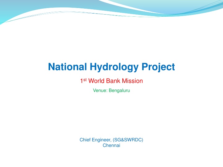 National Hydrology Project Updates and Staff Composition
