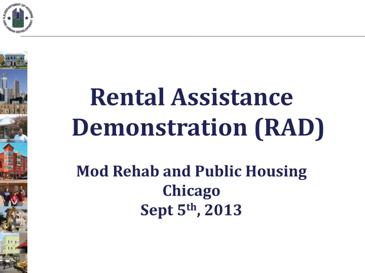 rental assistance demonstration rad n.w