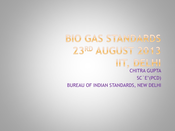 Indian Standards Formulation Process by Bureau of Indian Standards