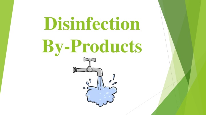 disinfection by products n.w