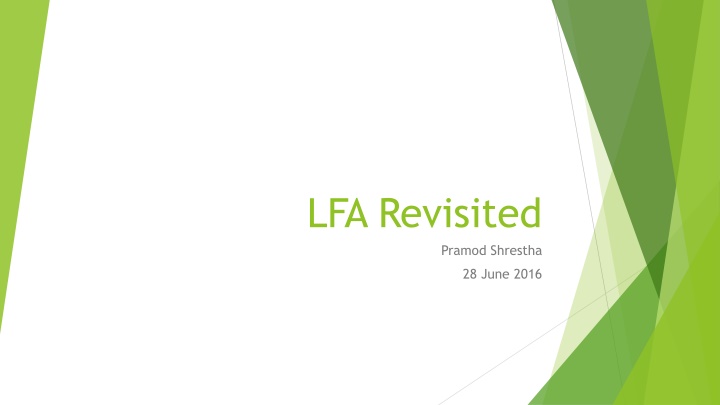 lfa revisited n.w