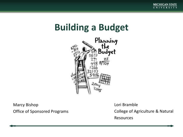 building a budget n.w